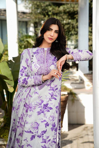 Aneelas Linen Unstiched 3 piece