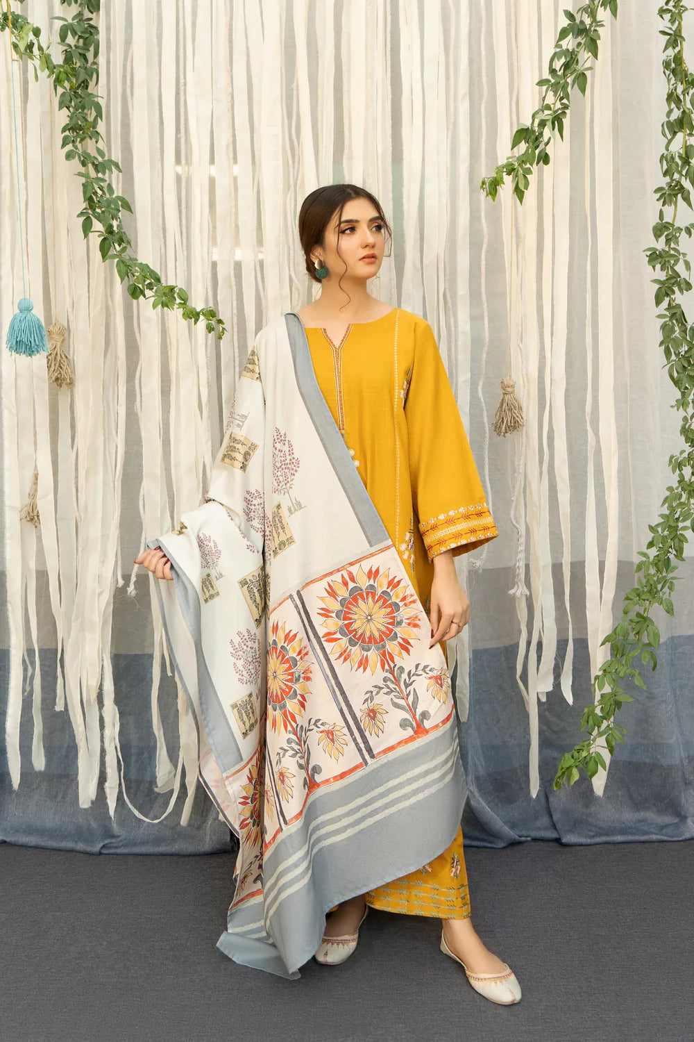 URGE  Dhanak  Unstiched 3 PIECE