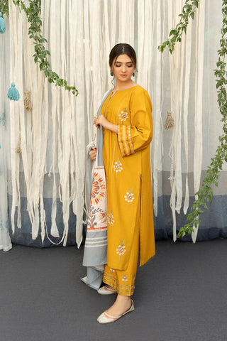 URGE  Dhanak  Unstiched 3 PIECE